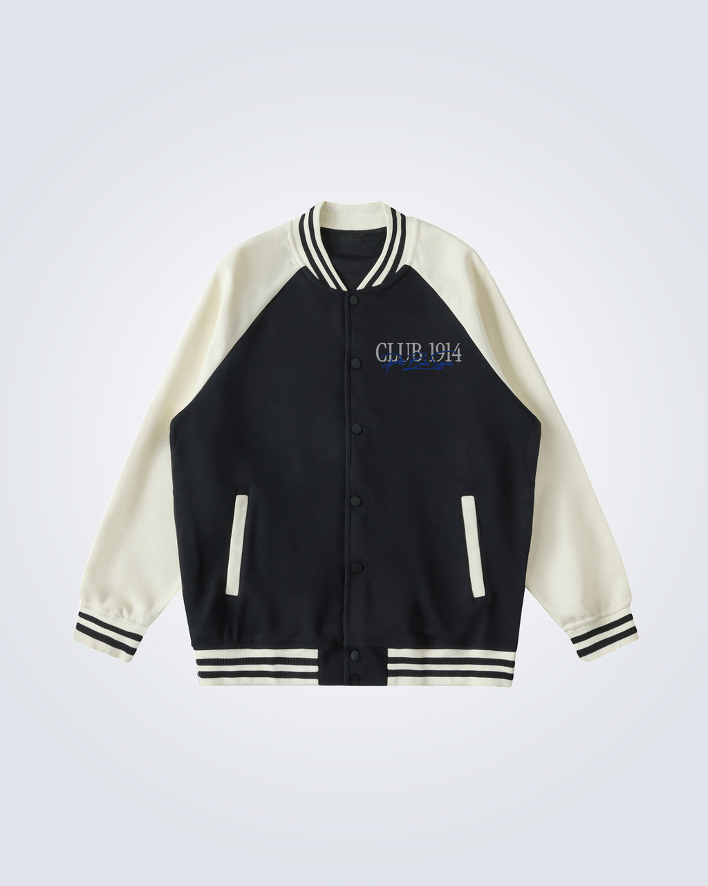 Club 1914 - Two Tone Raglan Sleeve Varsity Jacket