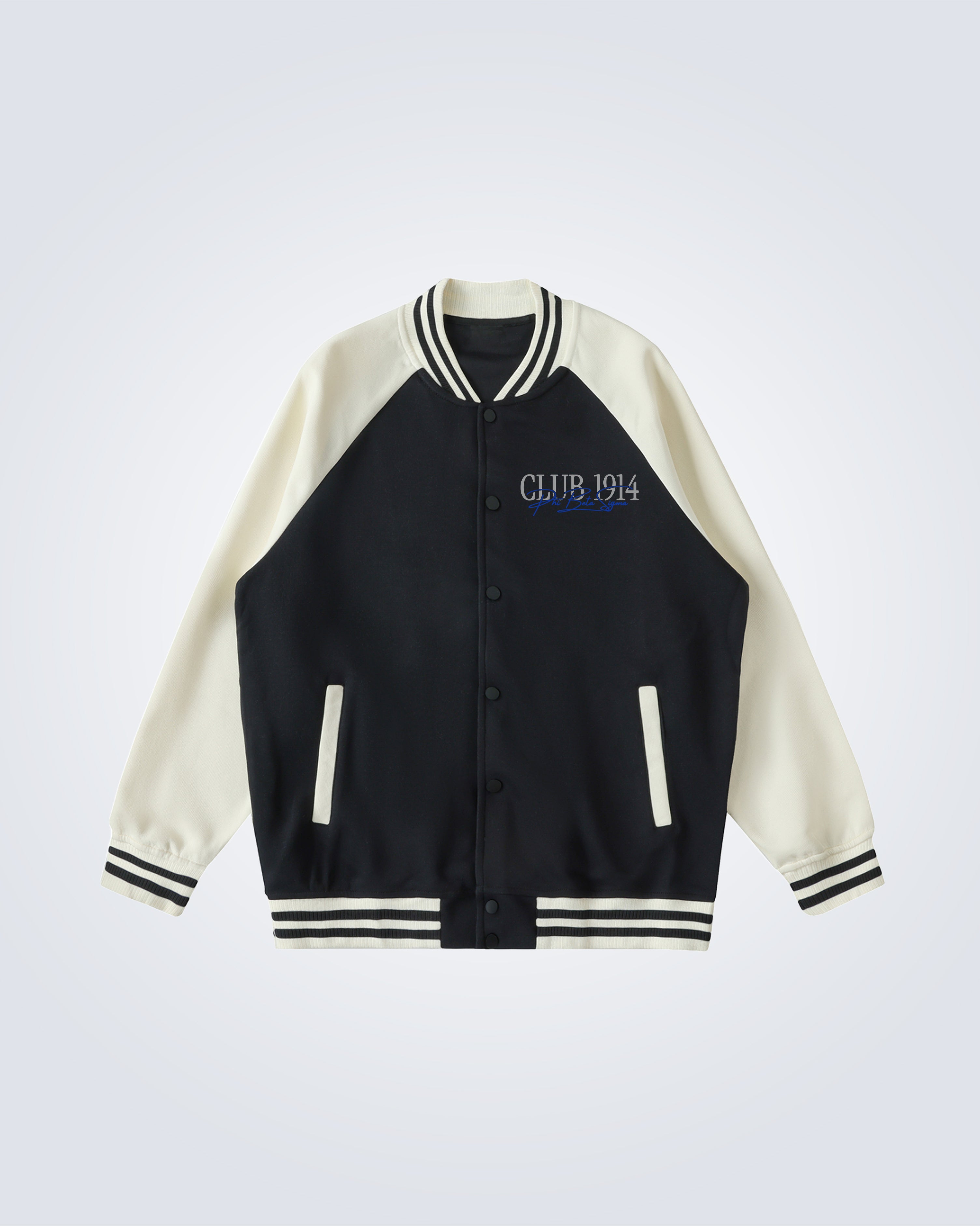 Club 1914 - Two Tone Raglan Sleeve Varsity Jacket