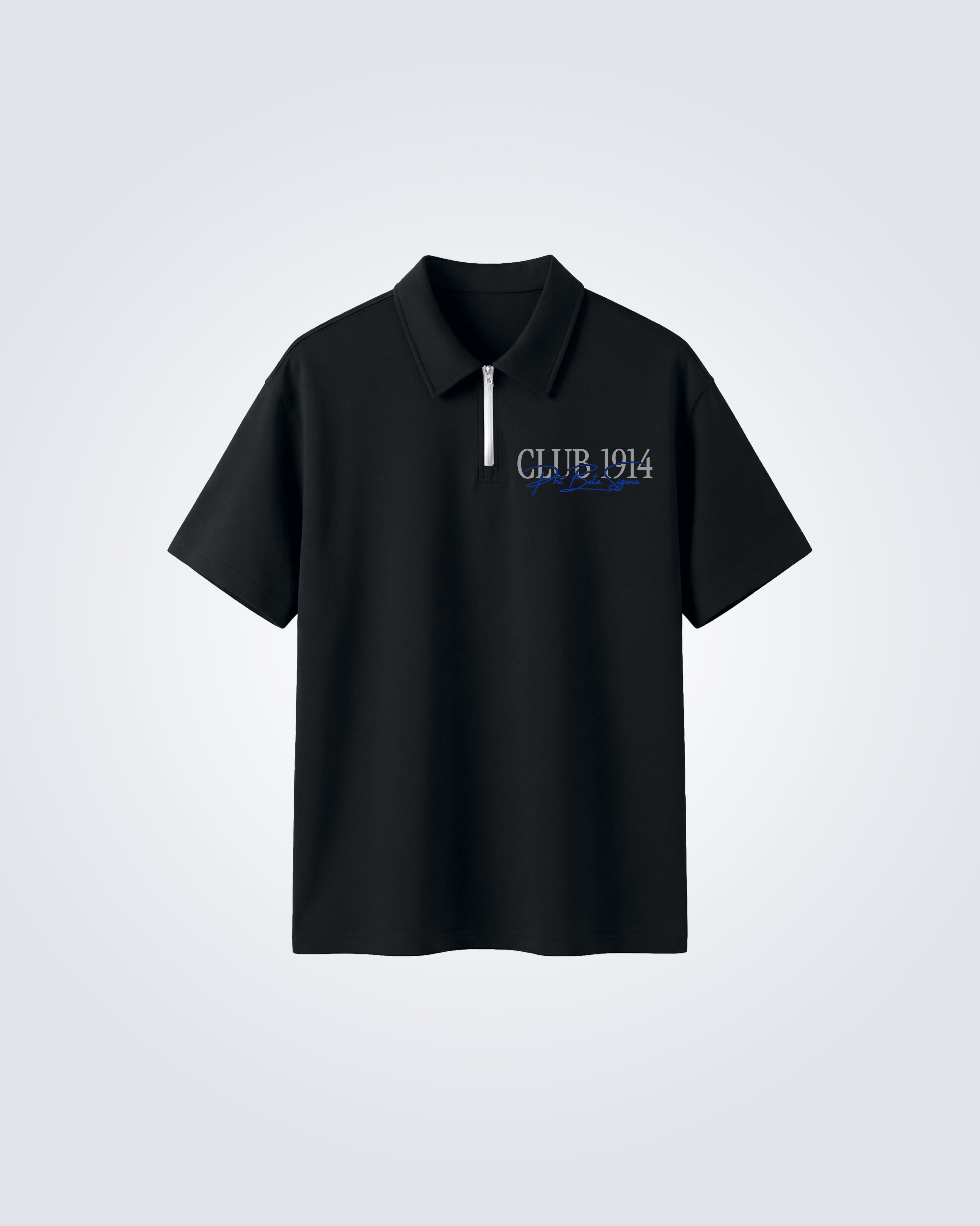 Club 1914 - Unisex Quarter-Zip Polo Shirt
