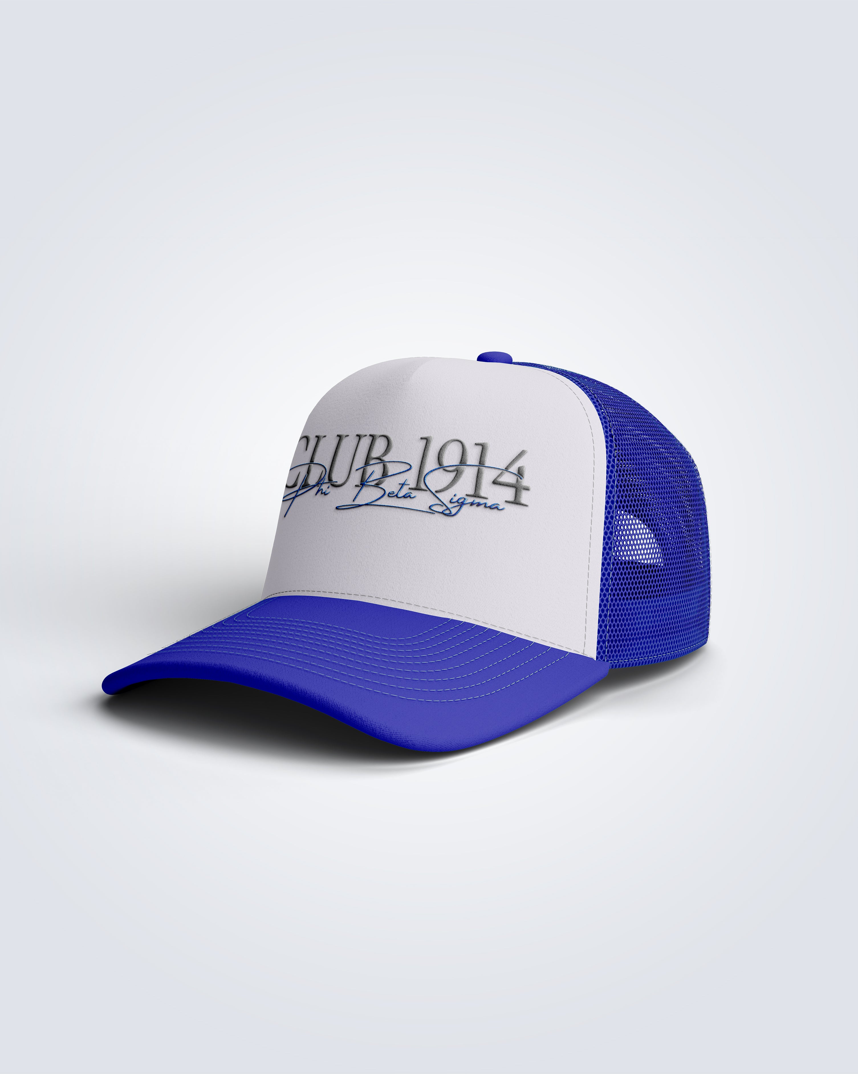 Club 1914 Trucker Cap – Phi Beta Sigma Script Logo Hat
