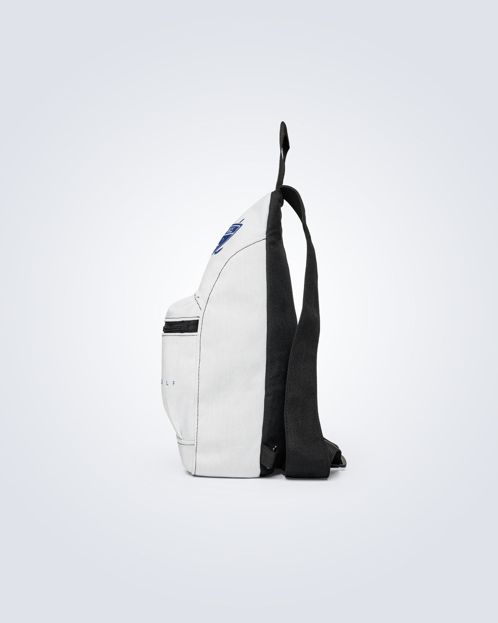GOMAB Golf Crest Sling Bag – Compact White Crossbody