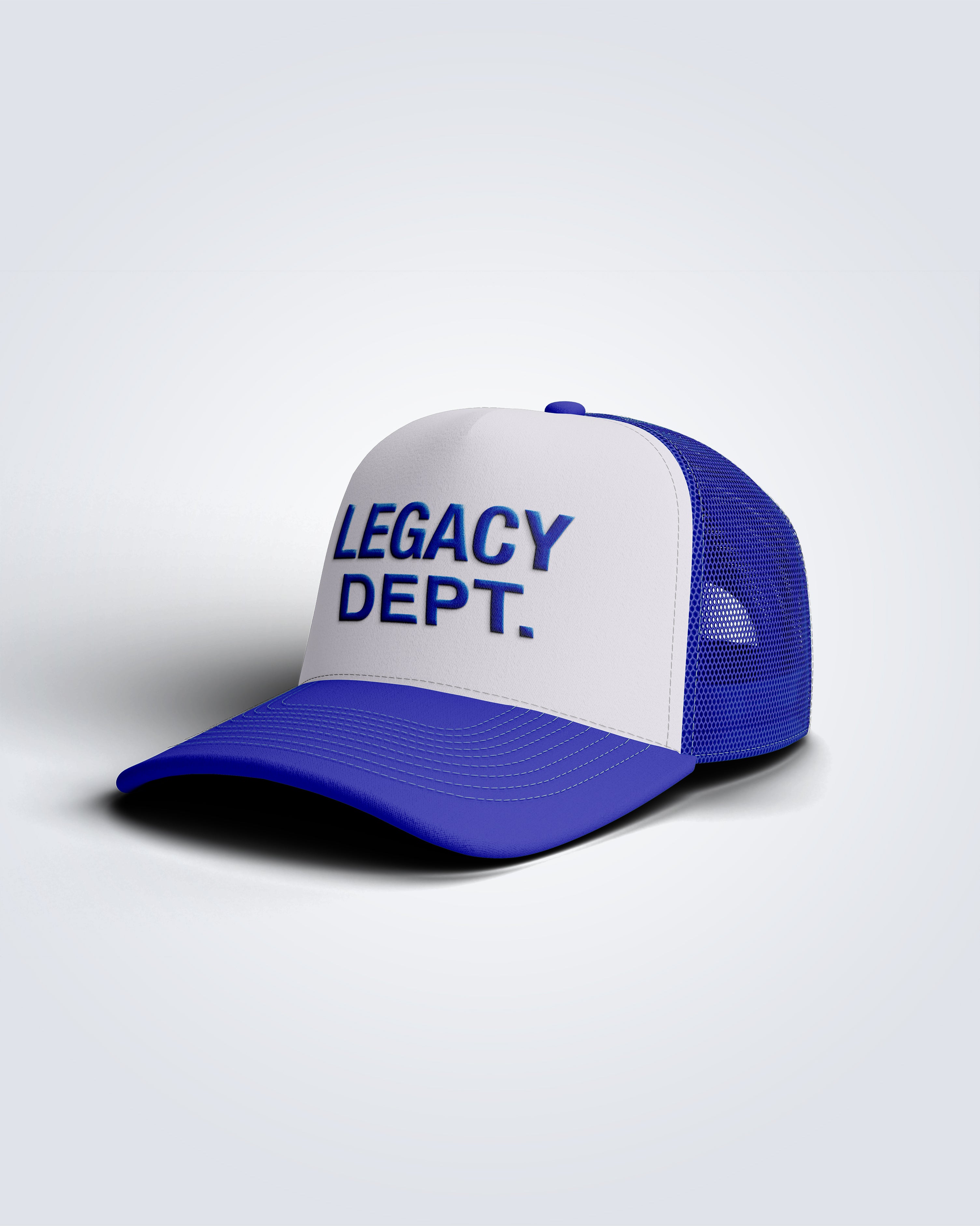 Legacy Dept. Trucker Hat — Vintage-Inspired Mesh Cap