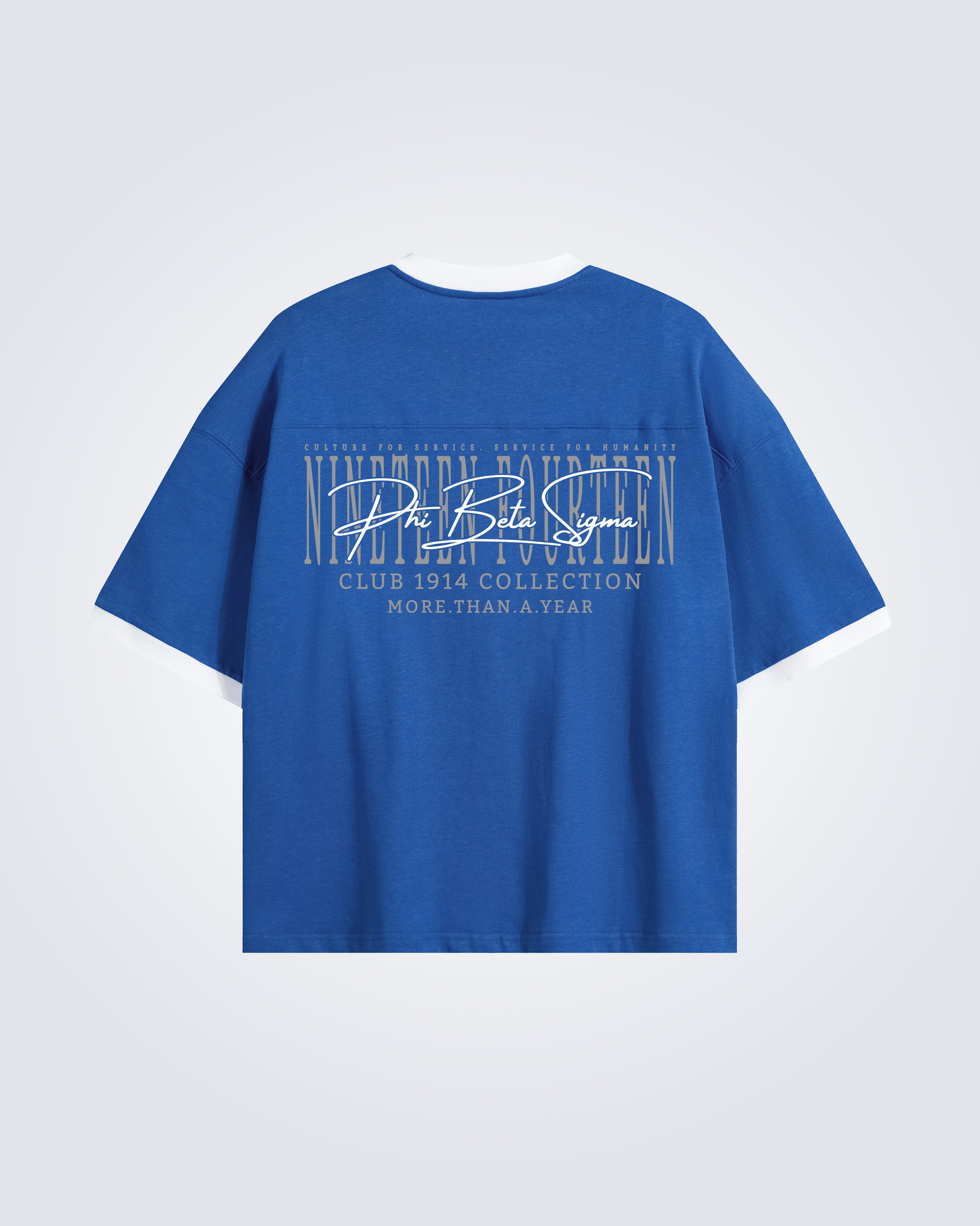 Nineteen Fourteen - Unisex Color Block Boxy T-Shirt