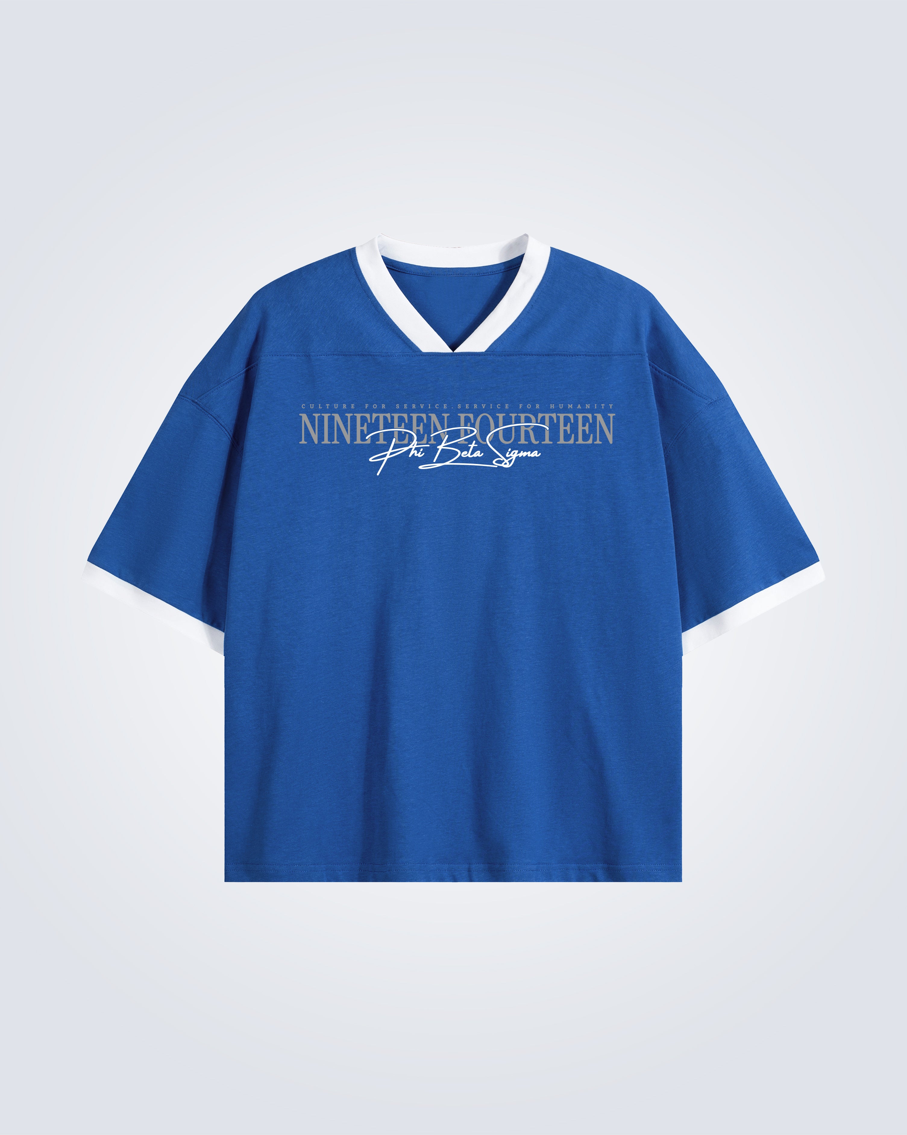 Nineteen Fourteen - Unisex Color Block Boxy T-Shirt