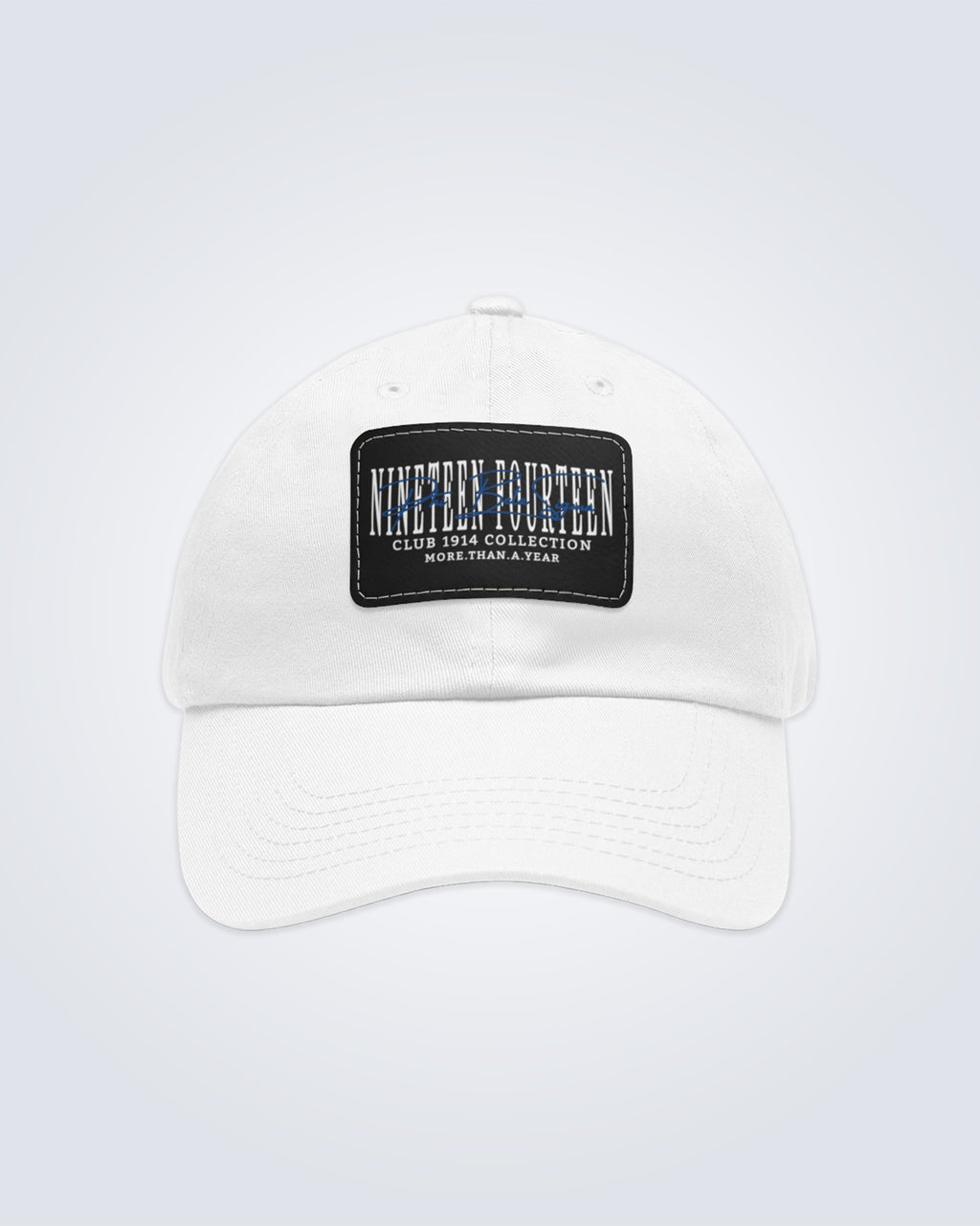 Nineteen Fourteen - Leather Patch Dad Hat