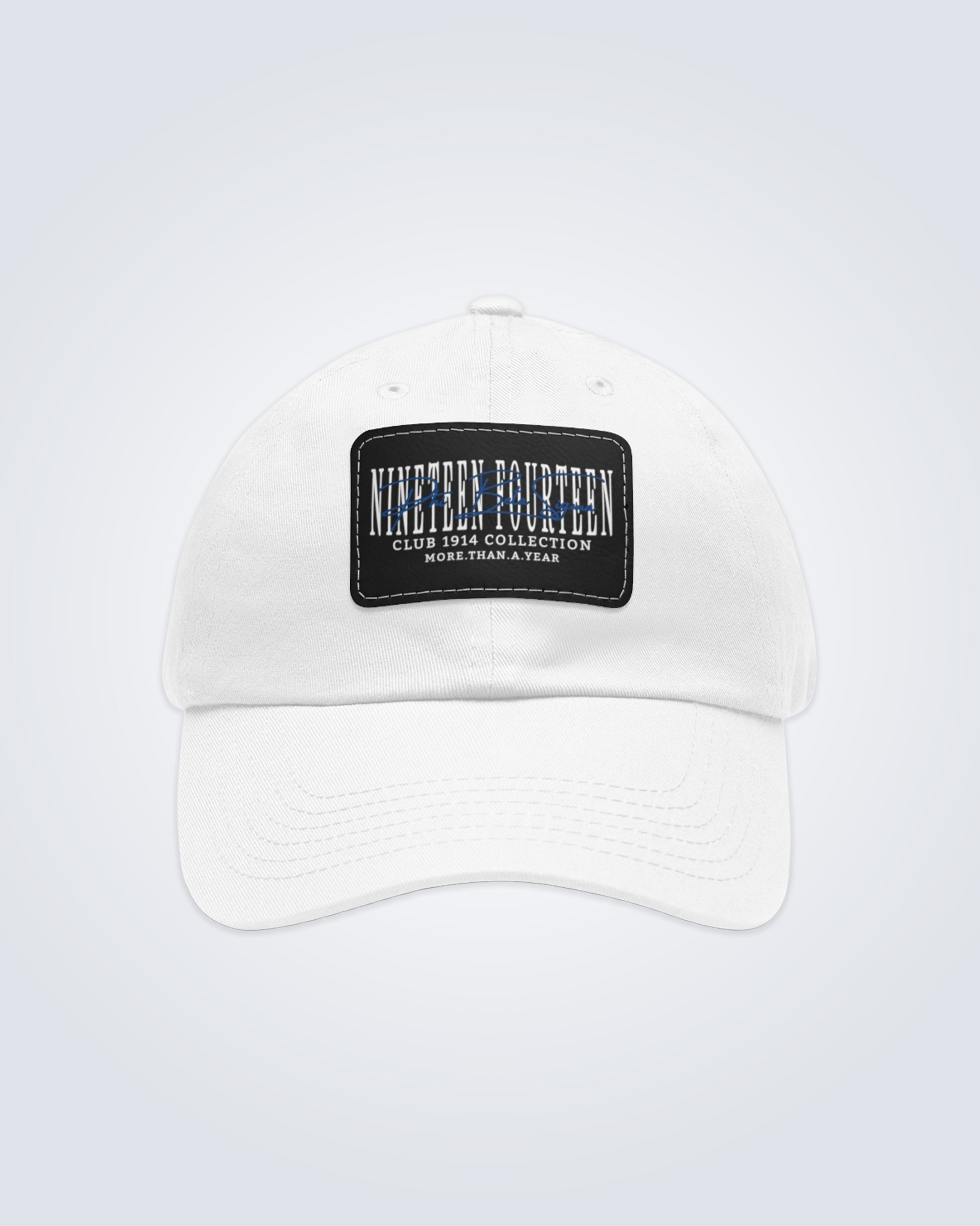 Nineteen Fourteen - Leather Patch Dad Hat